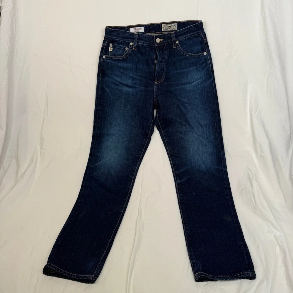 AG Alexxis Slim Jeans Yokohama Japan Red Line Selvedge Size 28